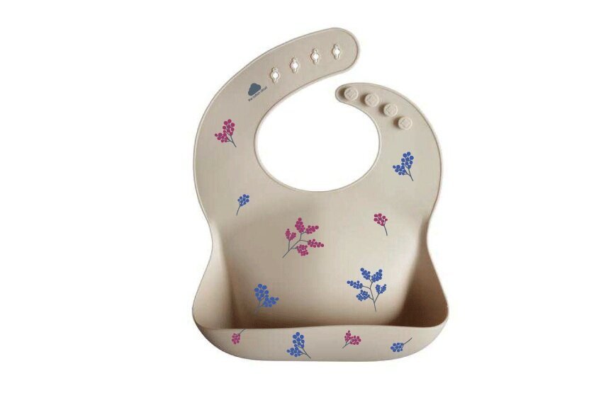 BLOOM Lätzchen aus Silikon - the cotton cloud