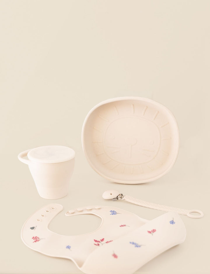 BLOOM Lätzchen aus Silikon - the cotton cloud