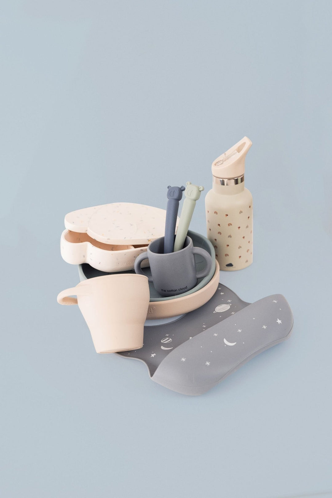 COSMIC Lätzchen aus Silikon - the cotton cloud