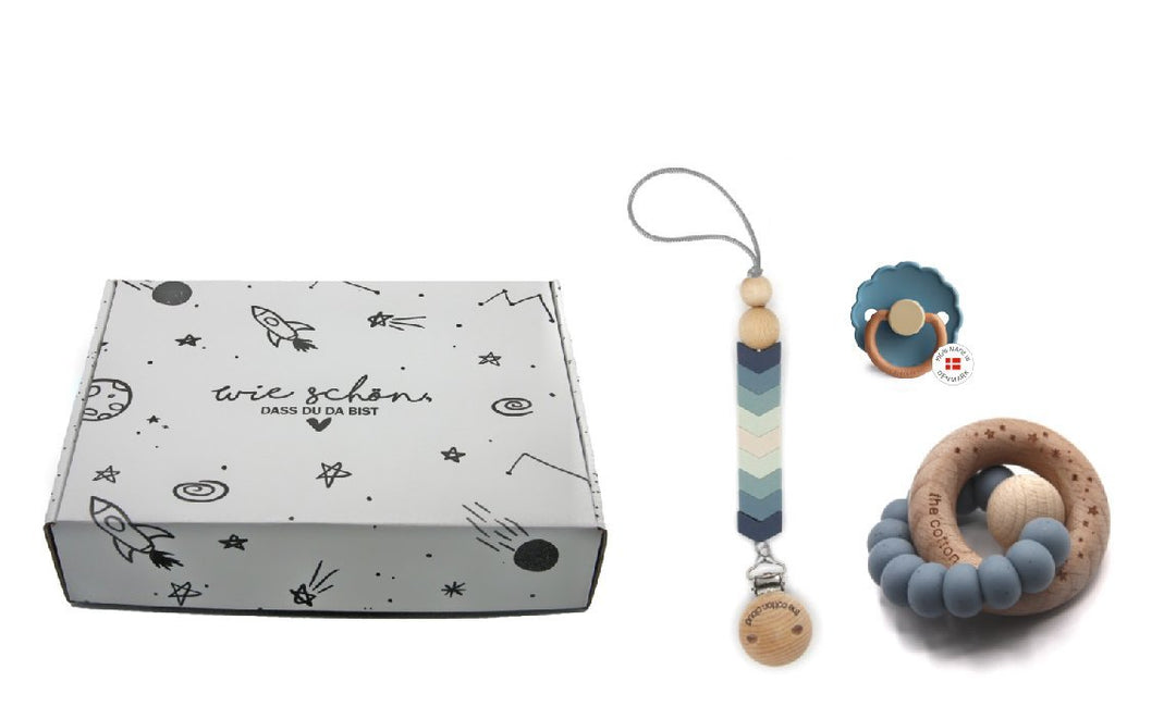 GESCHENKBOX BABY MIDI - Blau - the cotton cloud