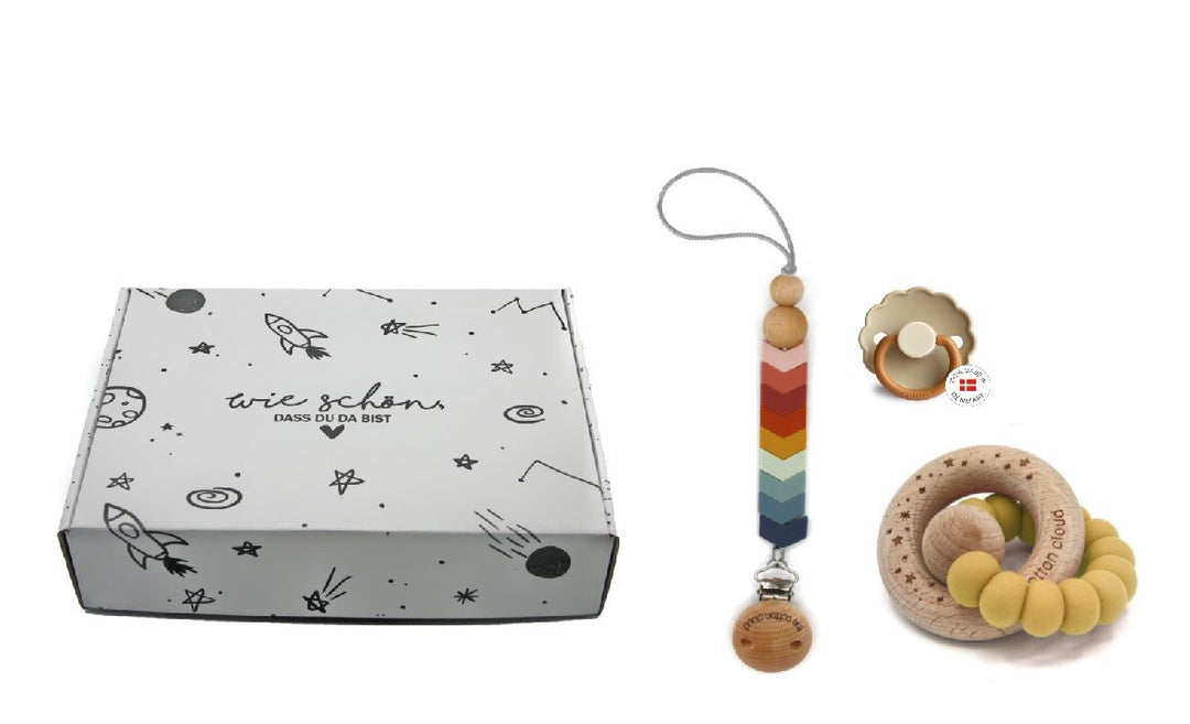 GESCHENKBOX BABY MIDI - Rainbow - the cotton cloud