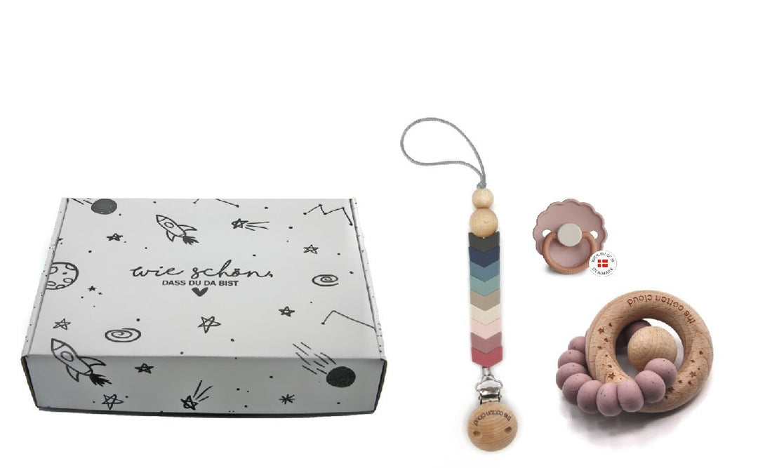 GESCHENKBOX BABY MIDI - Rose - the cotton cloud