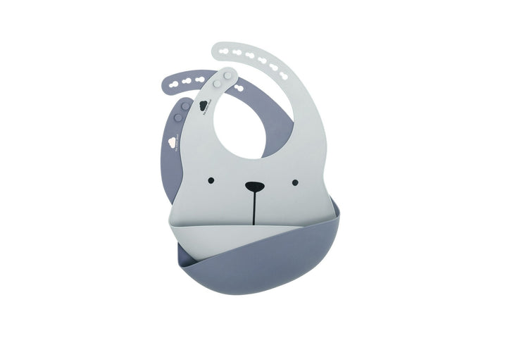 LΓ€tzchen Lili 2-er Set aus Silikon Indigo/Sky Blue - the cotton cloud