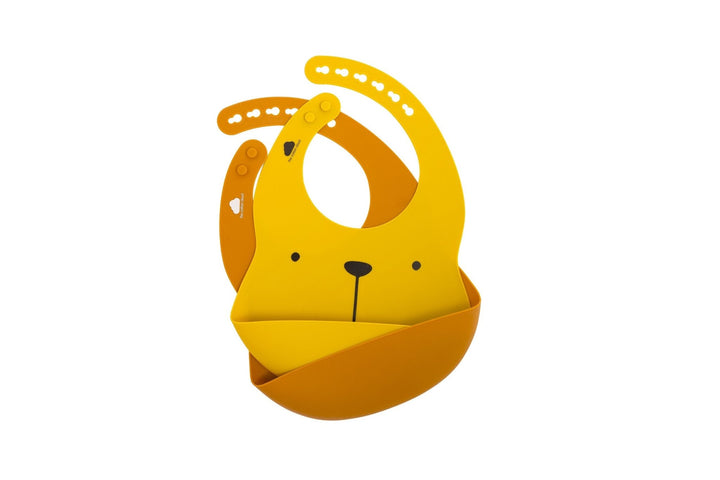 LΓ€tzchen Lili 2er-Set aus Silikon Mustard/Cinnamon - the cotton cloud