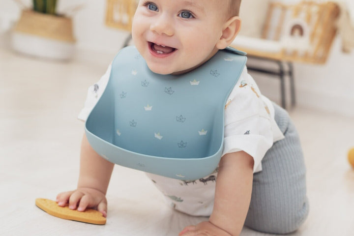 ORIGAMI Lätzchen aus Silikon - the cotton cloud