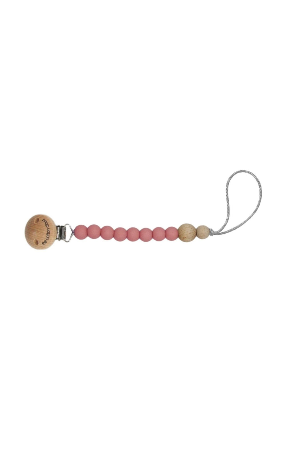 Schnullerkette Round aus Silikon Wild Rose - the cotton cloud