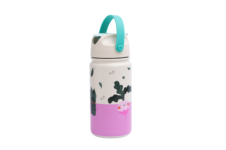 <tc>Botella de acero inox VEGGIE PALS</tc>