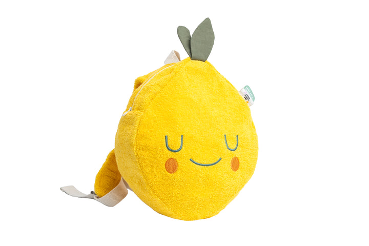 <tc>Mochila de algodón rizo orgánico LOLA LEMON</tc>