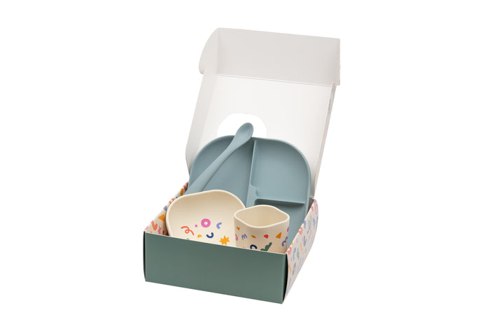 <tc>Silicone Tableware Set CONFETTI COBALT</tc>