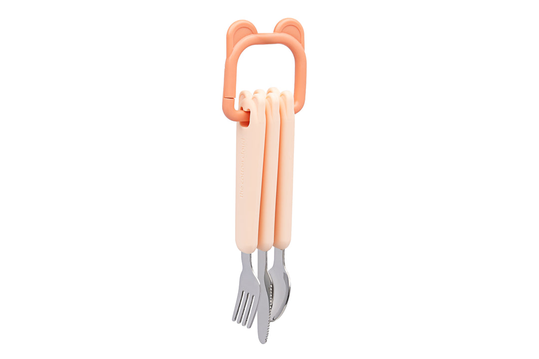 Besteckset mit Schlaufe Tangerine