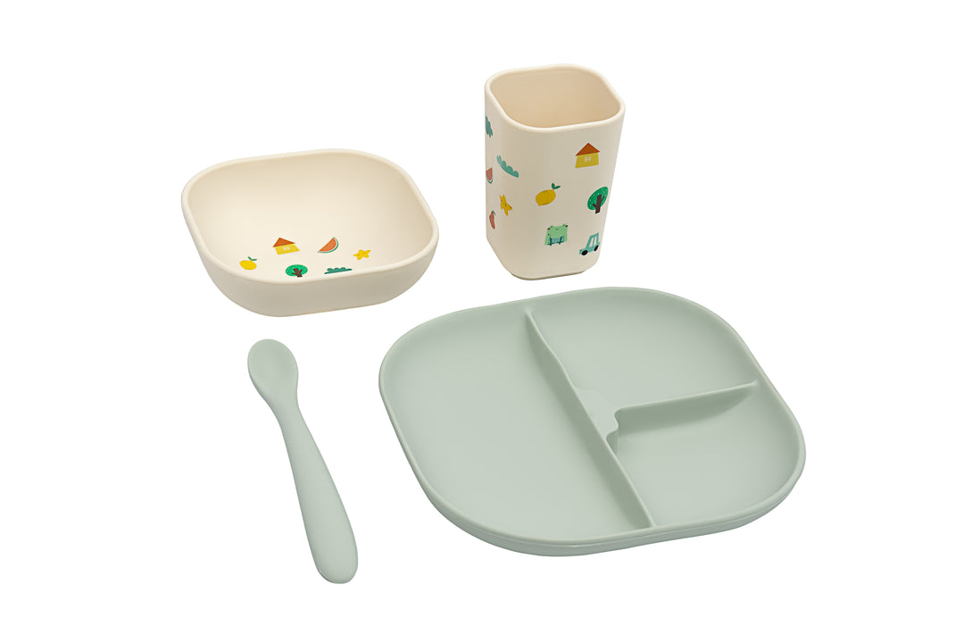 <tc>Set de Vaisselle en Silicone WASABI</tc>