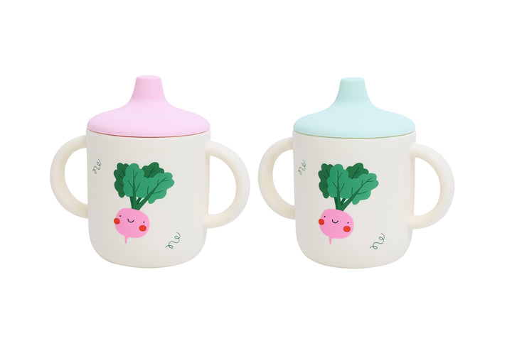 <tc>Sets de vasos con boquilla VEGGIE PALS</tc>