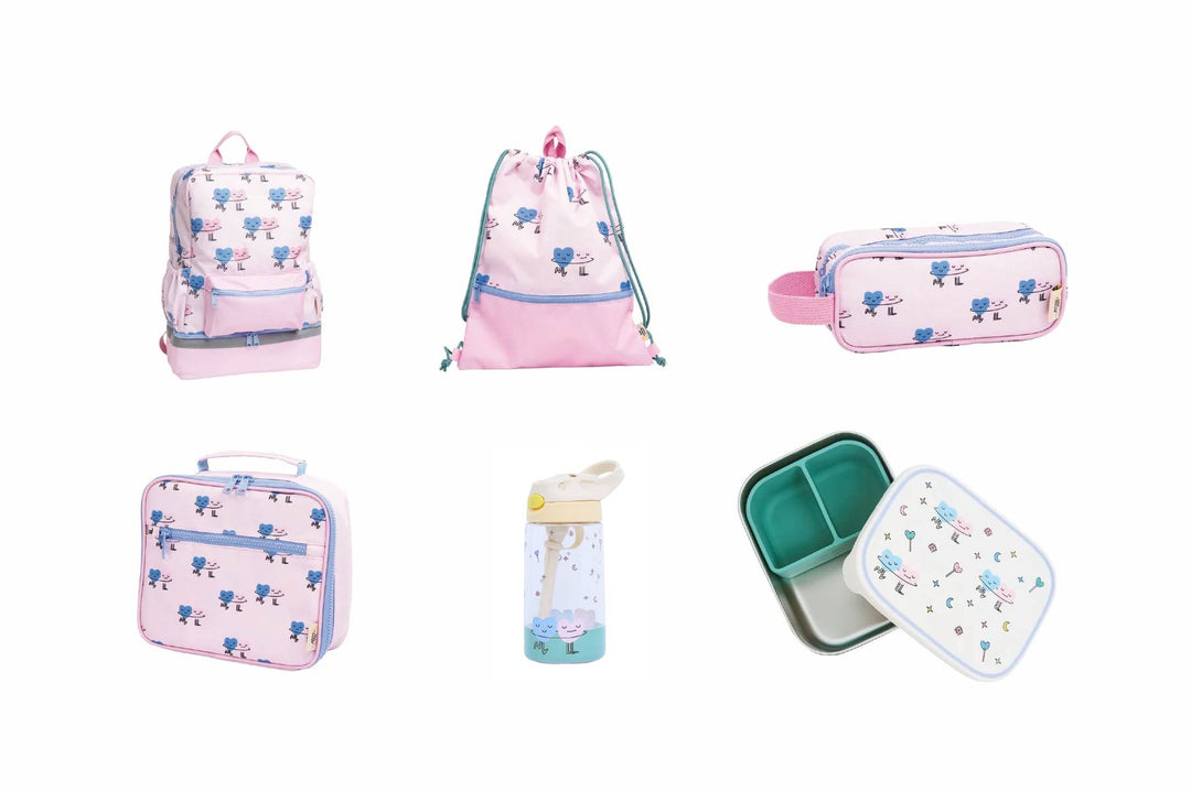 <tc>Complete School Set DANCING HEARTS</tc>