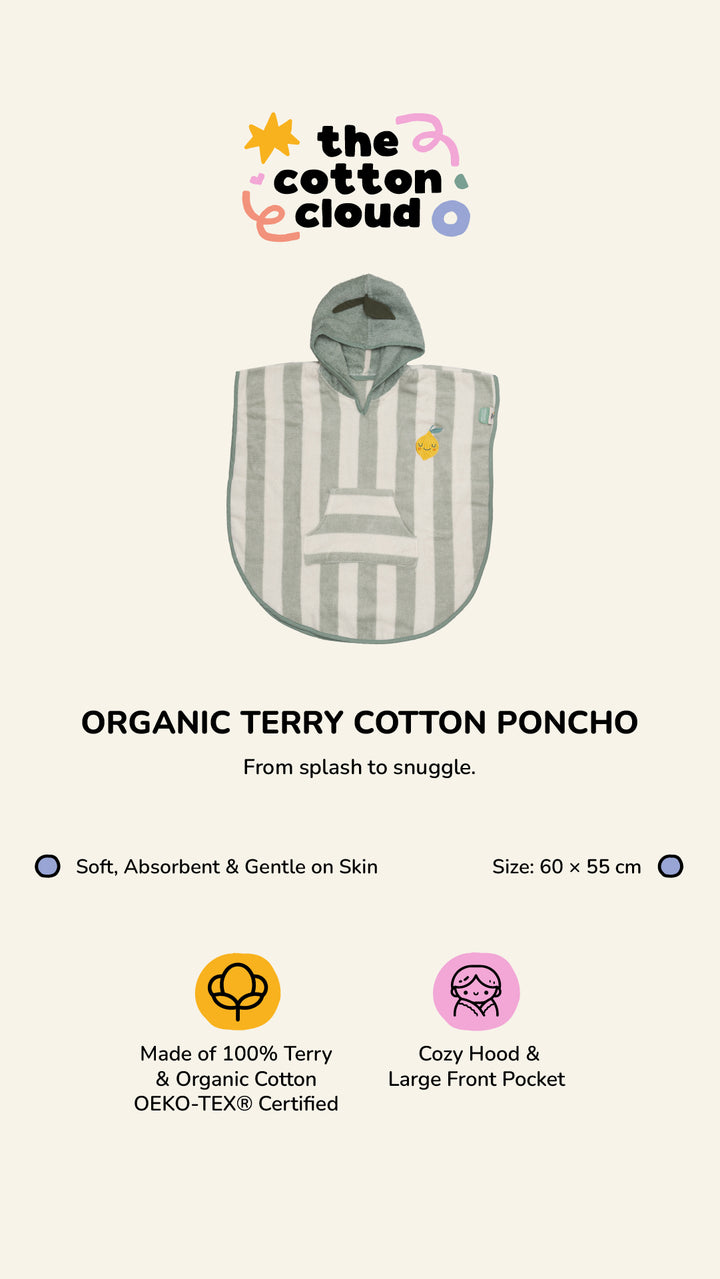 <tc>Hooded Poncho LOLA LEMON</tc>