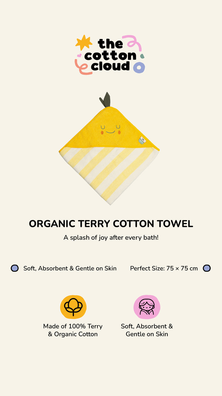 <tc>Hooded Towel LOLA LEMON</tc>