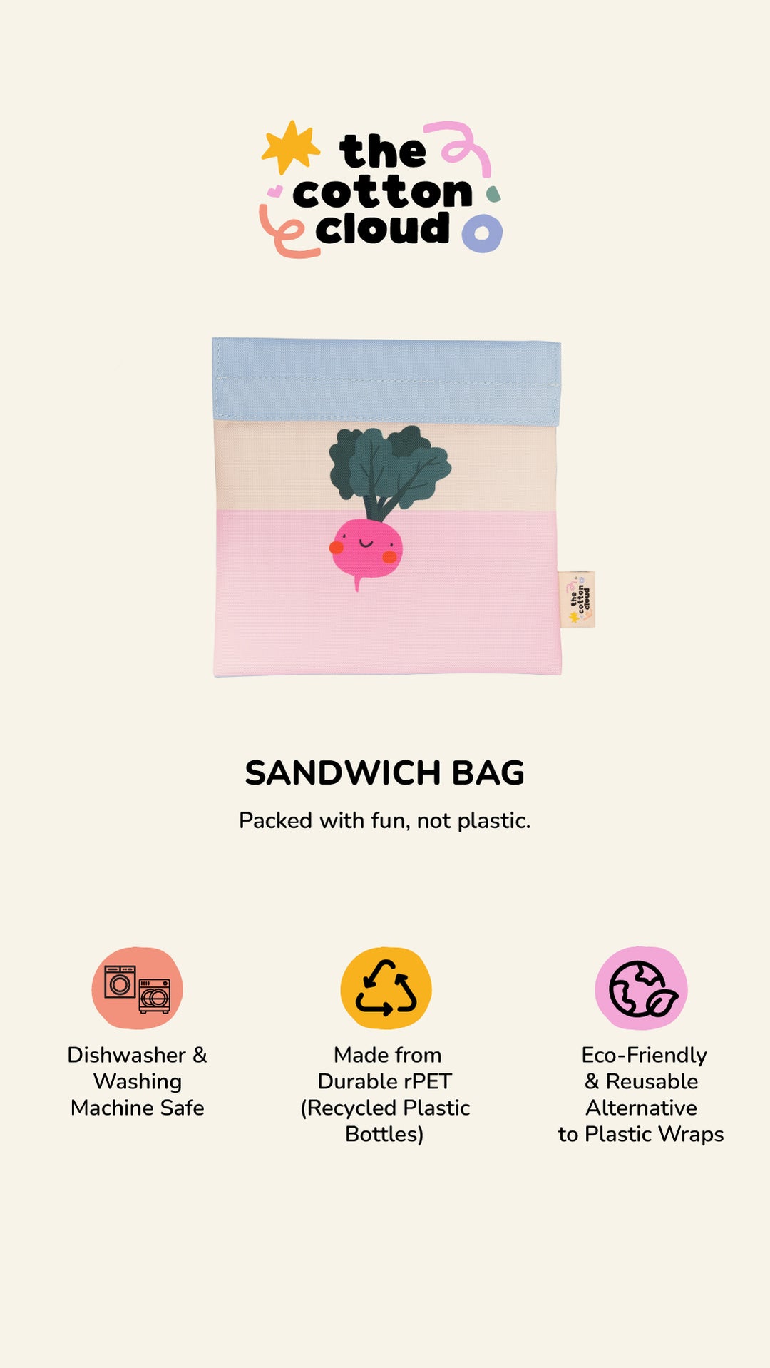   Sandwich Bag VEGGIE PALS