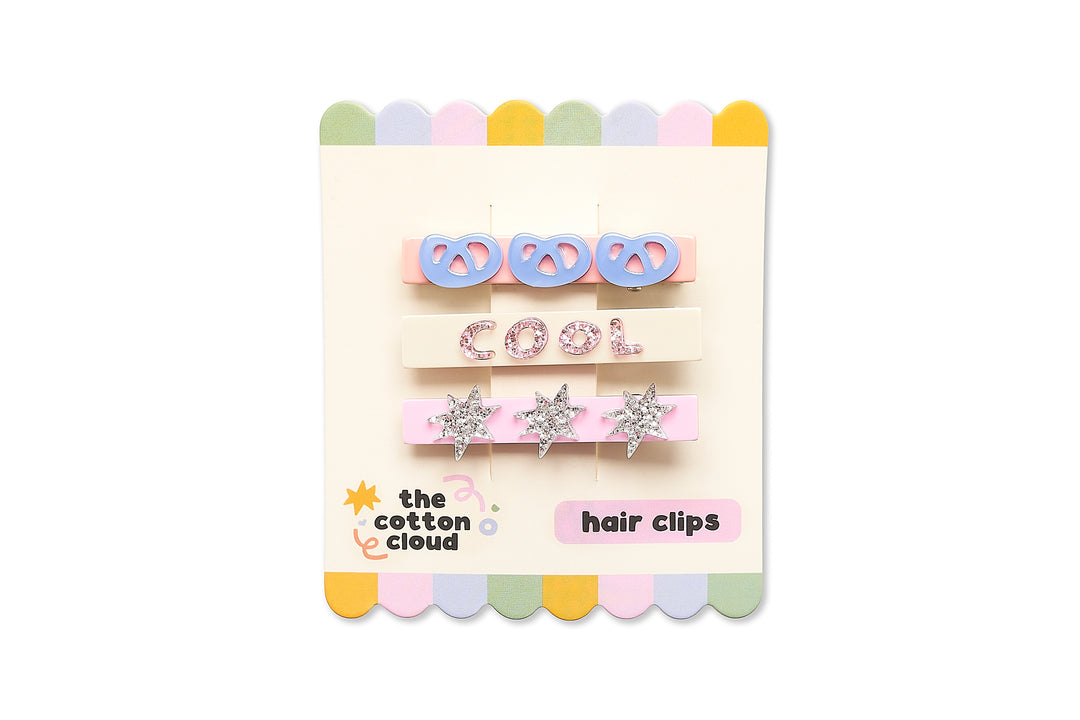 Haarspangen 3-Set Cool
