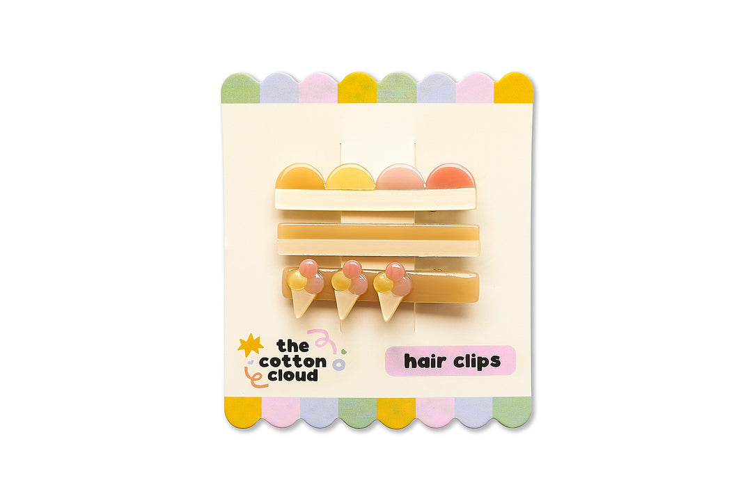 <tc>Hair Clip Set ICE CREAM</tc>