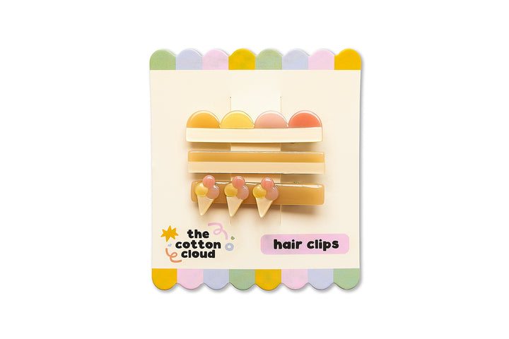 <tc>Hair Clip Set ICE CREAM</tc>
