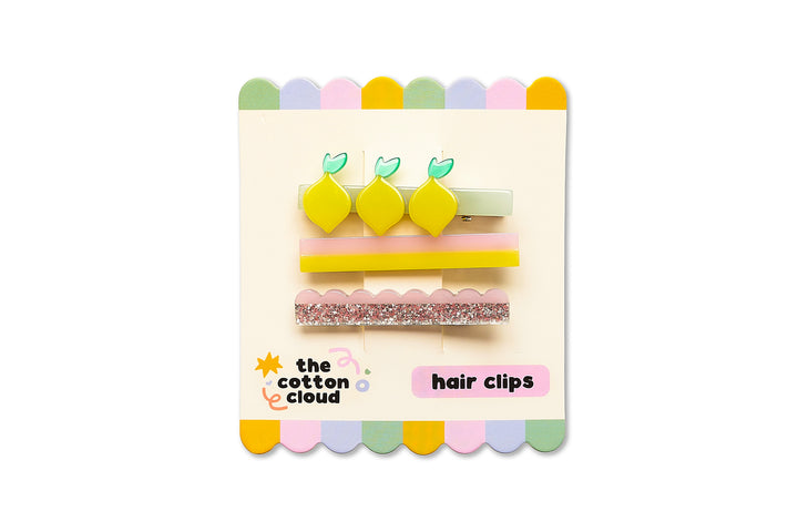<tc>Hair Clip Set LEMON</tc>