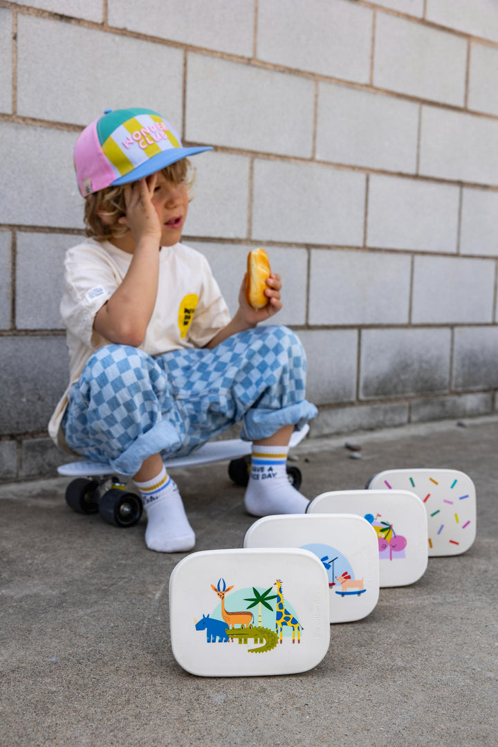<tc>Stainless steel lunchbox with removable compartments CLUB SOLEIL</tc>