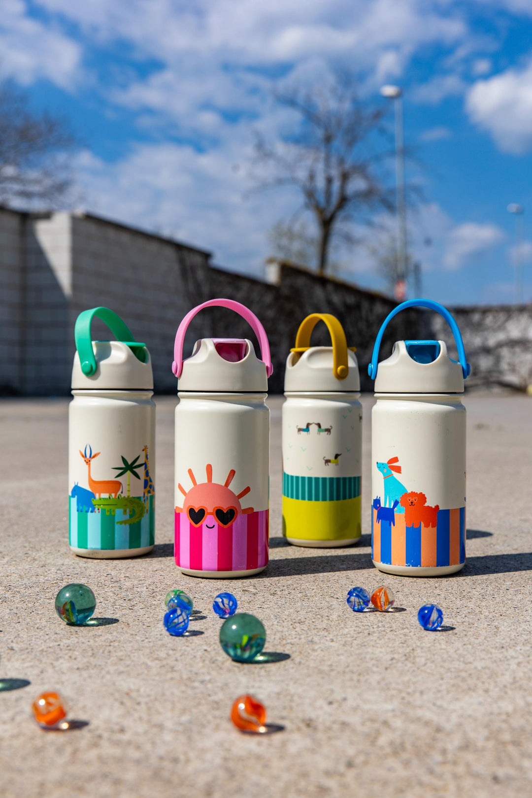 Trinkflasche aus Edelstahl CHERRY POP