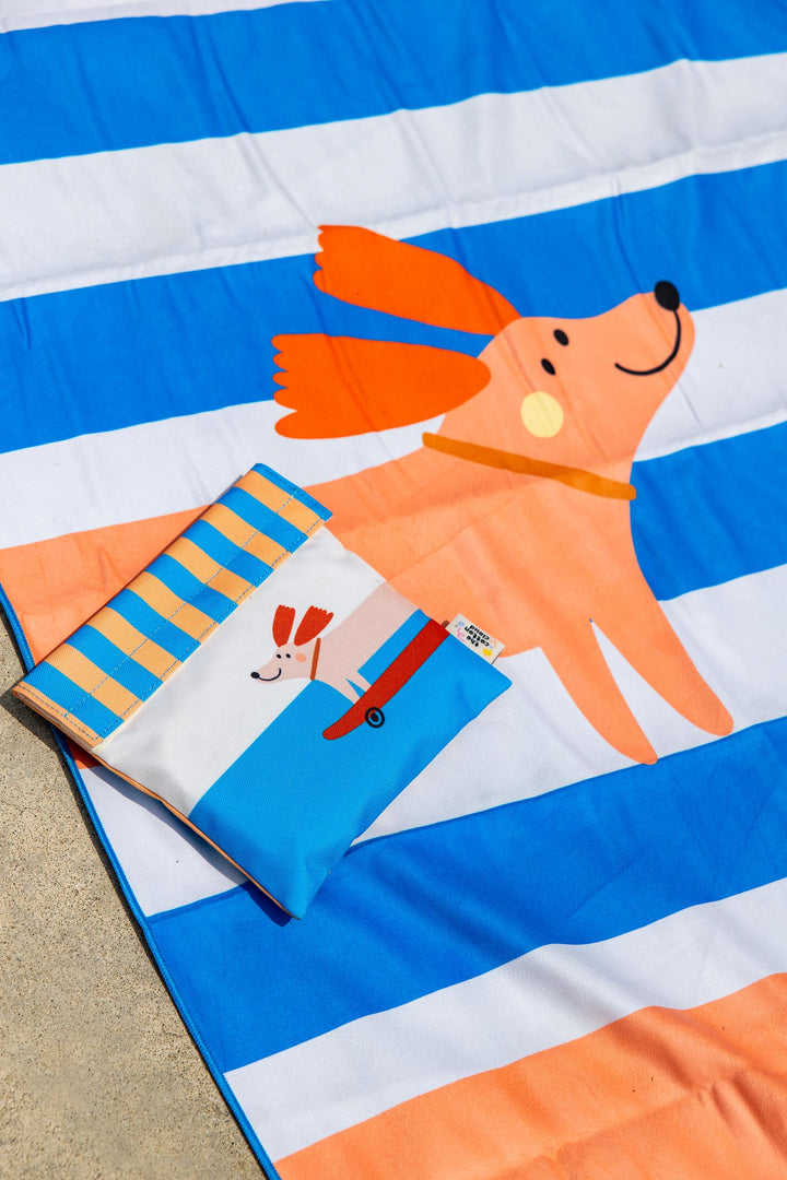 <tc>Toalla de microfibra WOOF GANG</tc>