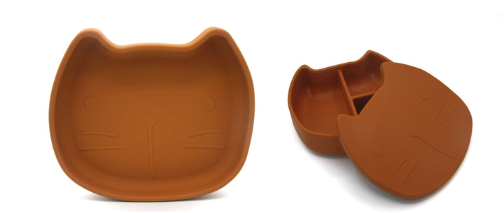 <tc>SET de plato y fiambrera de silicona</tc>