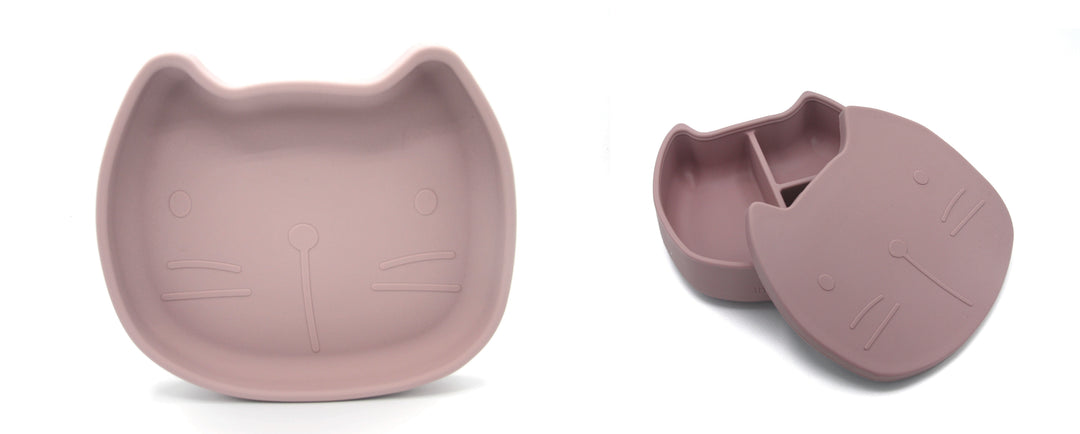 <tc>SET de plato y fiambrera de silicona</tc>