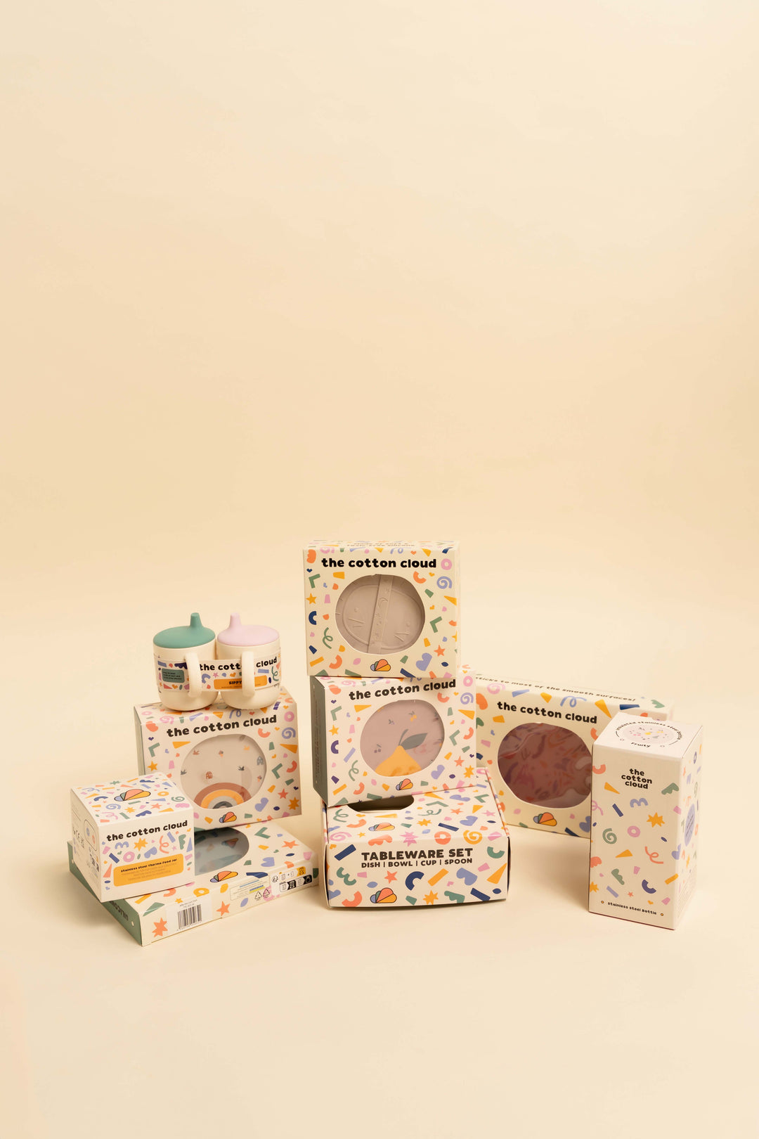 <tc>Stainless steel lunchbox with removable compartments FUNKY DOGS</tc>