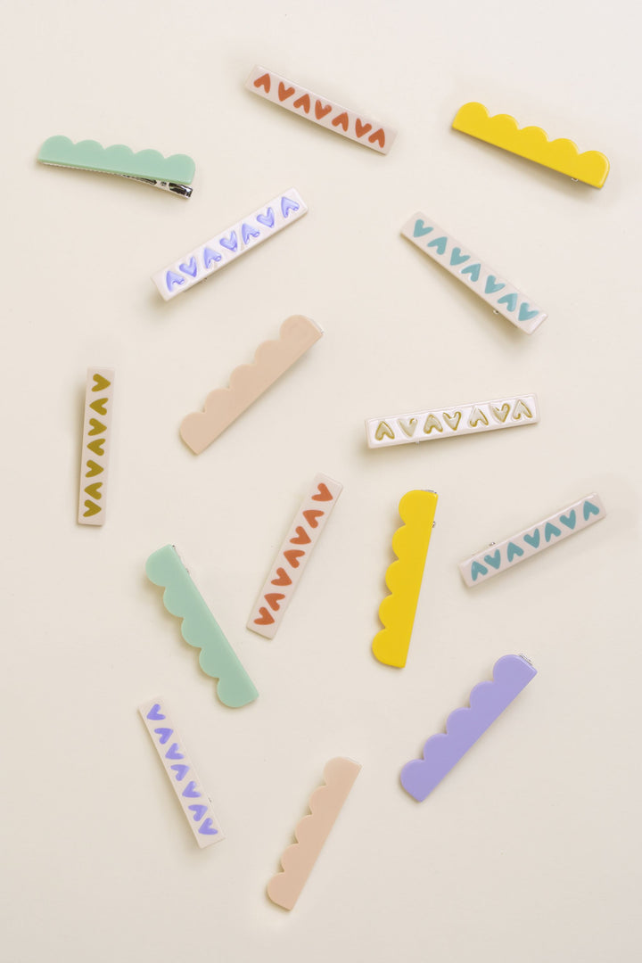 <tc>Barrettes MAXI Aqua</tc>