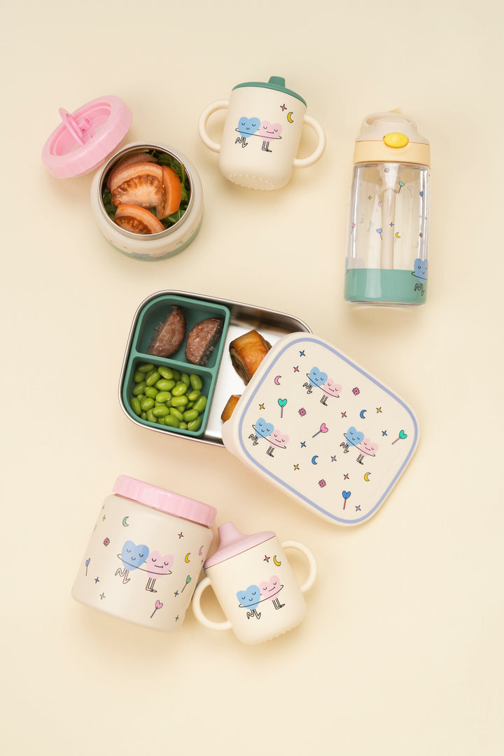 <tc>Sippy cups Set DANCING HEARTS</tc>