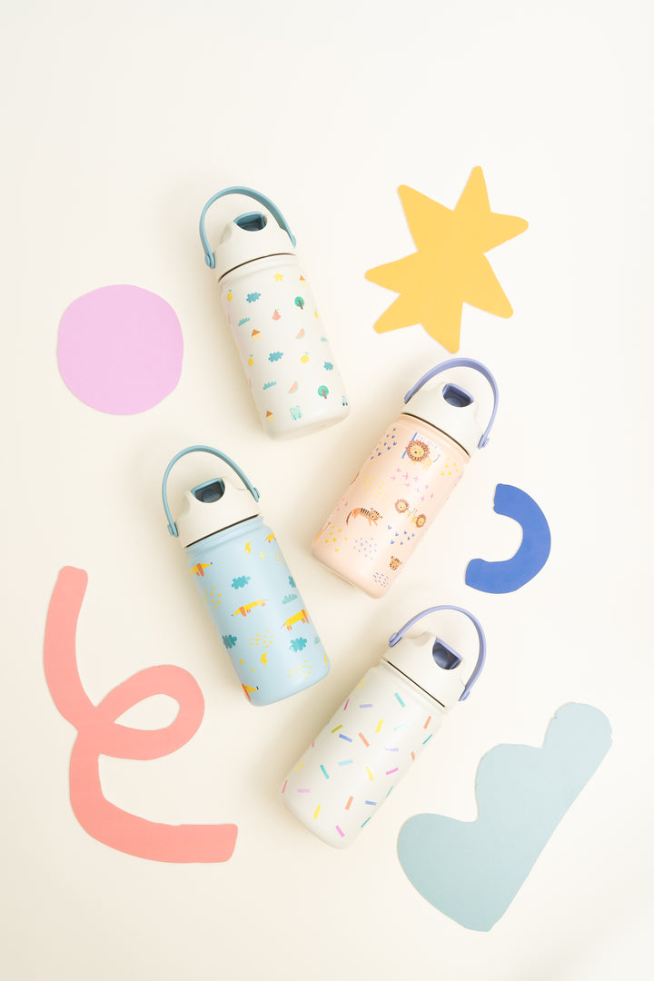 <tc>Botella de acero inox CONFETTI</tc>