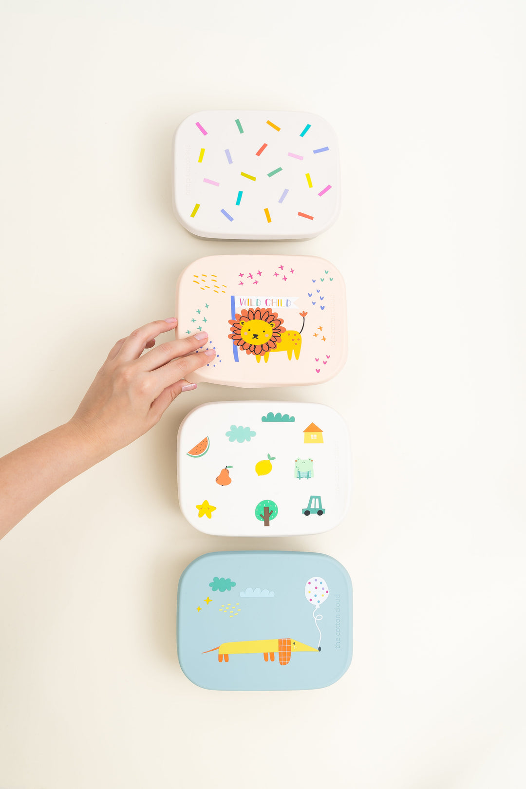 <tc>Boîte à lunch avec compartiments amovibles RAINBOW</tc>