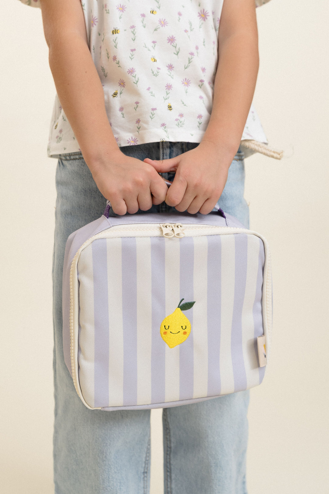 Lemon insulated cooler bag