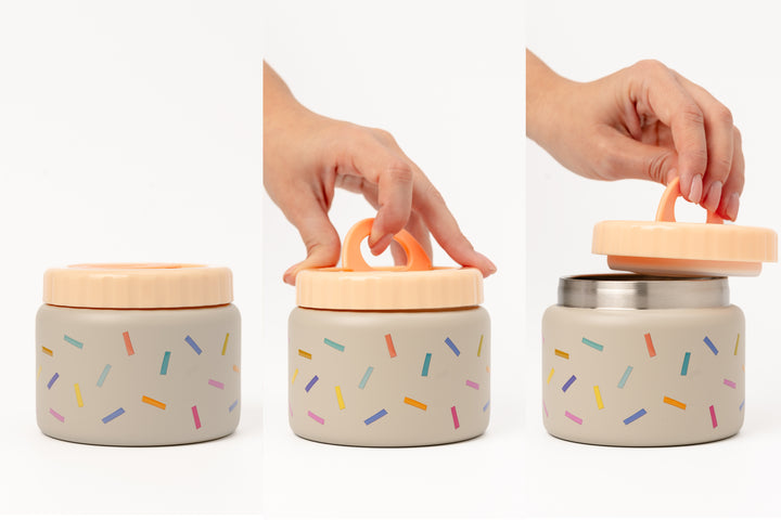 <tc>Termo de acero inoxidable 350ml CONFETTI</tc>