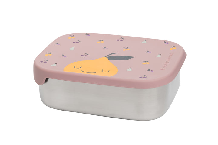 <tc>Stainless steel lunchbox with removable compartments FRUITY</tc>