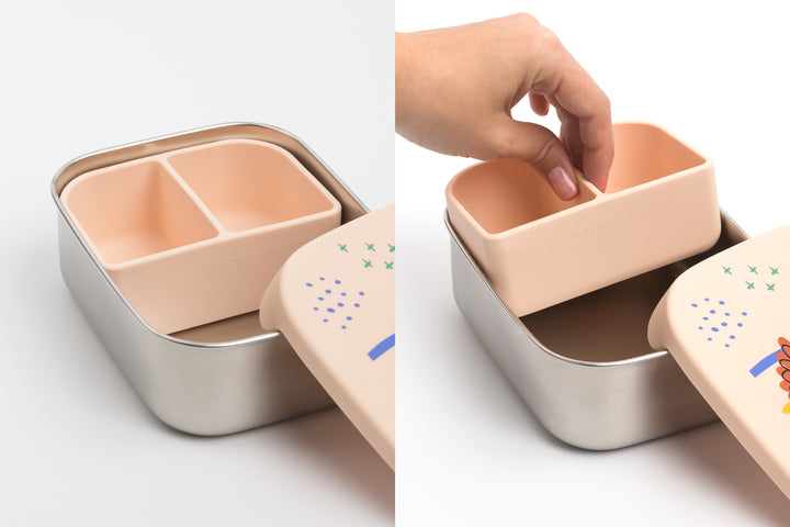 <tc>Boîte à lunch avec compartiments amovibles RAINBOW</tc>