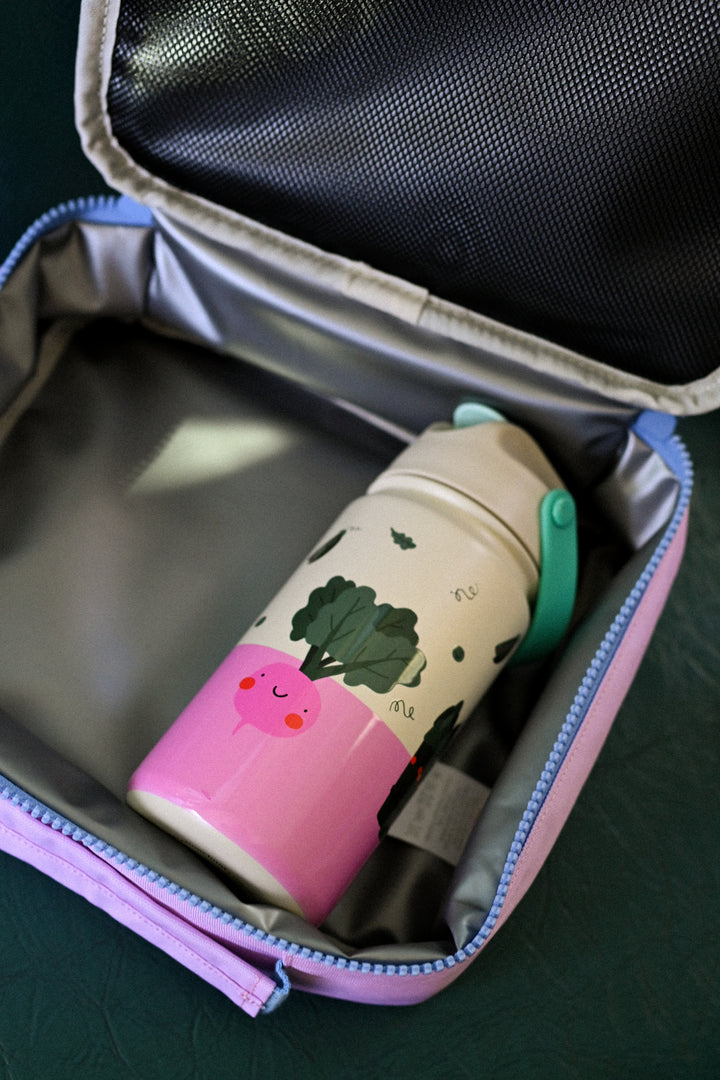 <tc>Botella de acero inox VEGGIE PALS</tc>