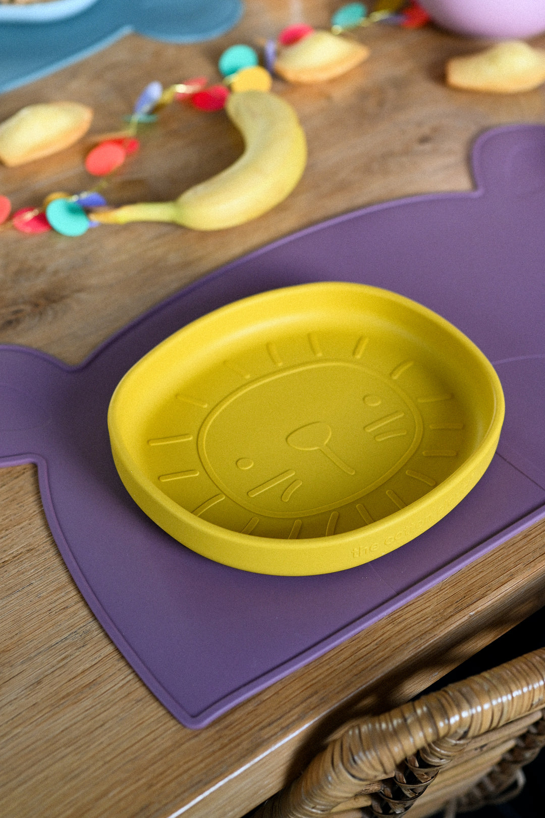 <tc>Mantel invididual de silicona LILI PLUM</tc>