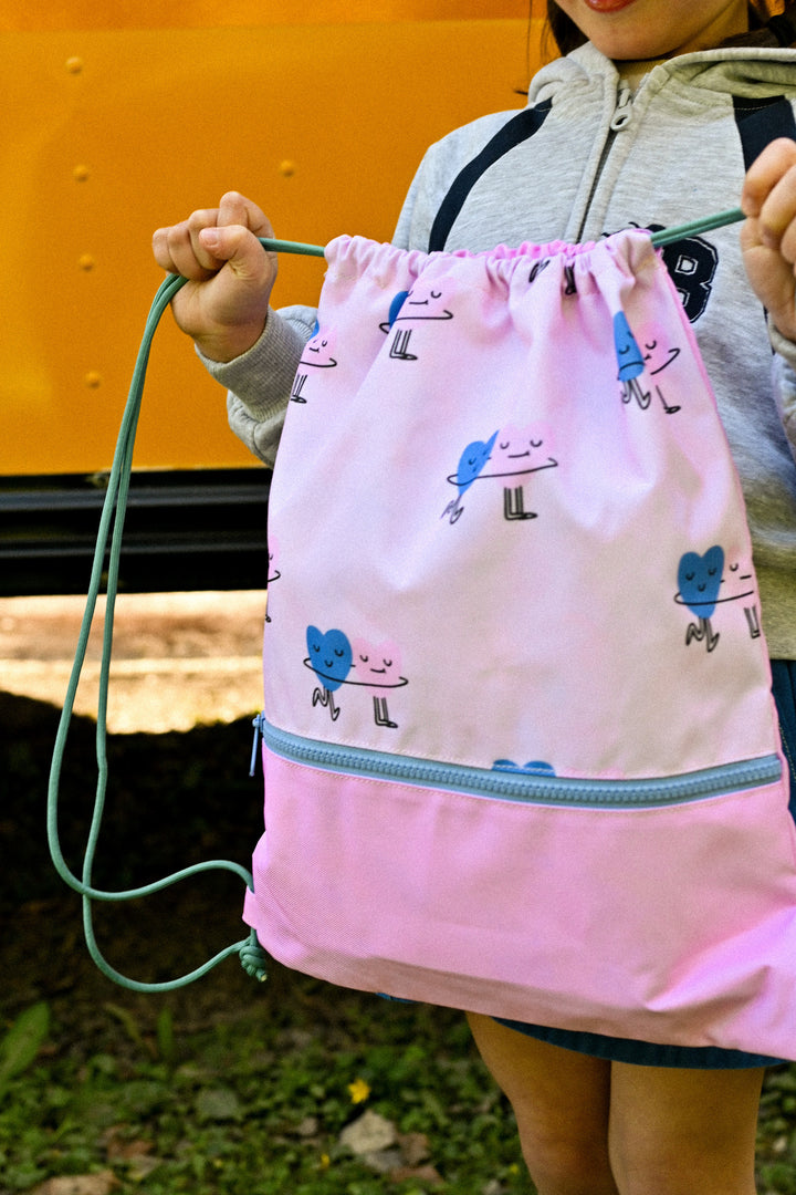 <tc>PREORDER Drawstring Bag DANCING HEARTS</tc>