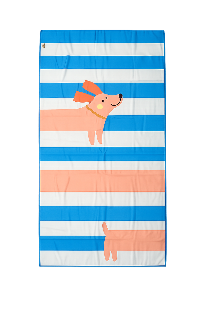 <tc>Toalla de microfibra WOOF GANG</tc>