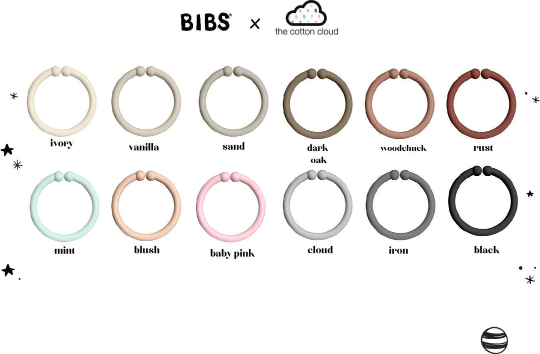 BIBS Loops-Ringe - the cotton cloud