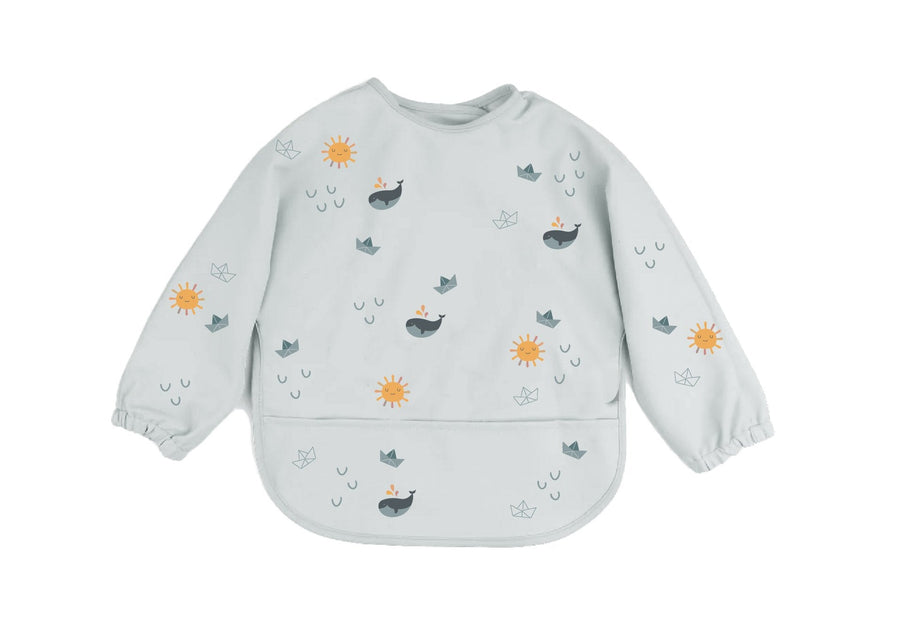 Liewood MERLE CAPE BIB BICYCLE / CLOUD BLUE Liewood MERLE CAPE BIB BICYCLE / CLOUD BLUE