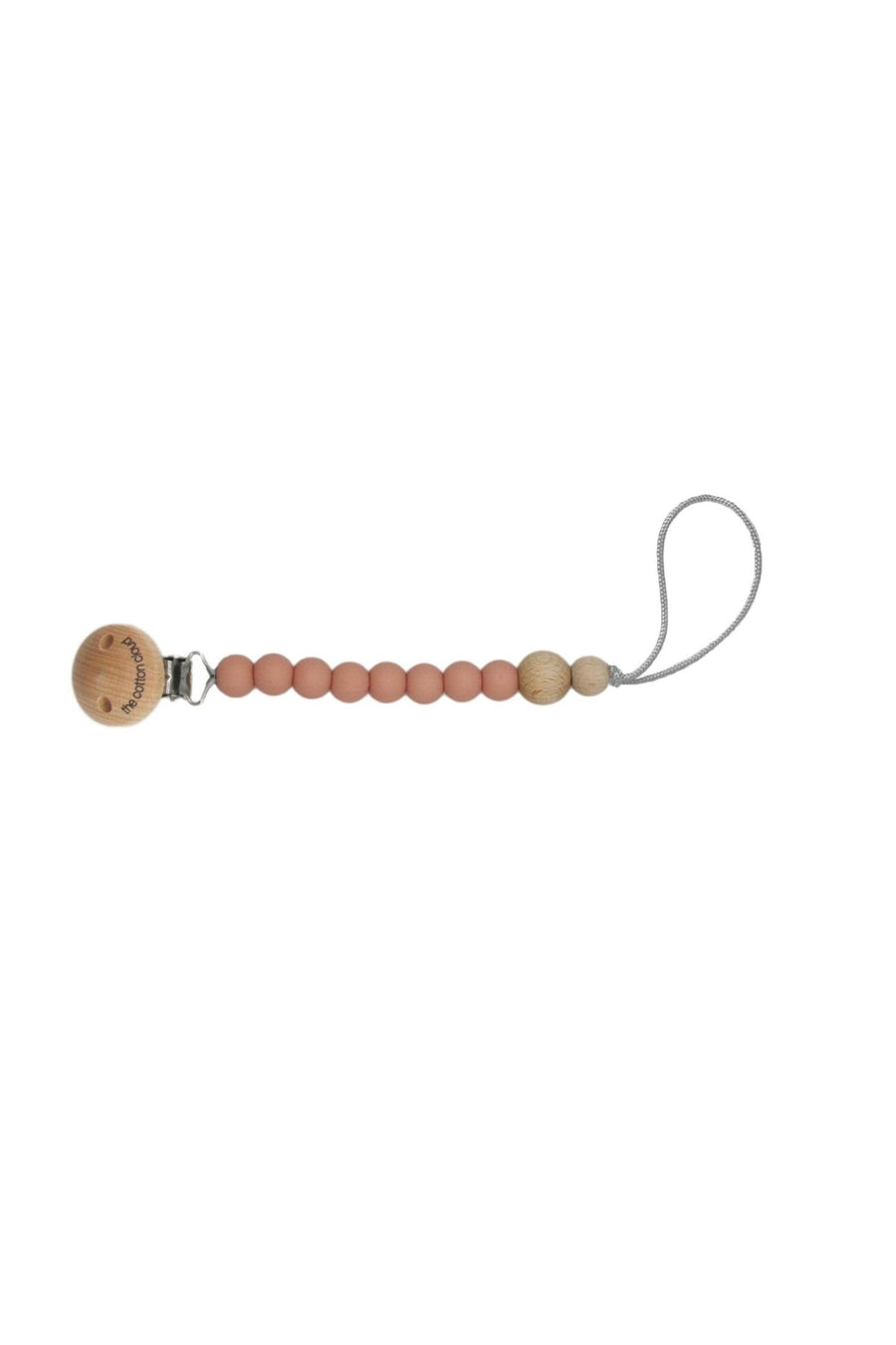 Schnullerkette Round aus Silikon Blush - the cotton cloud