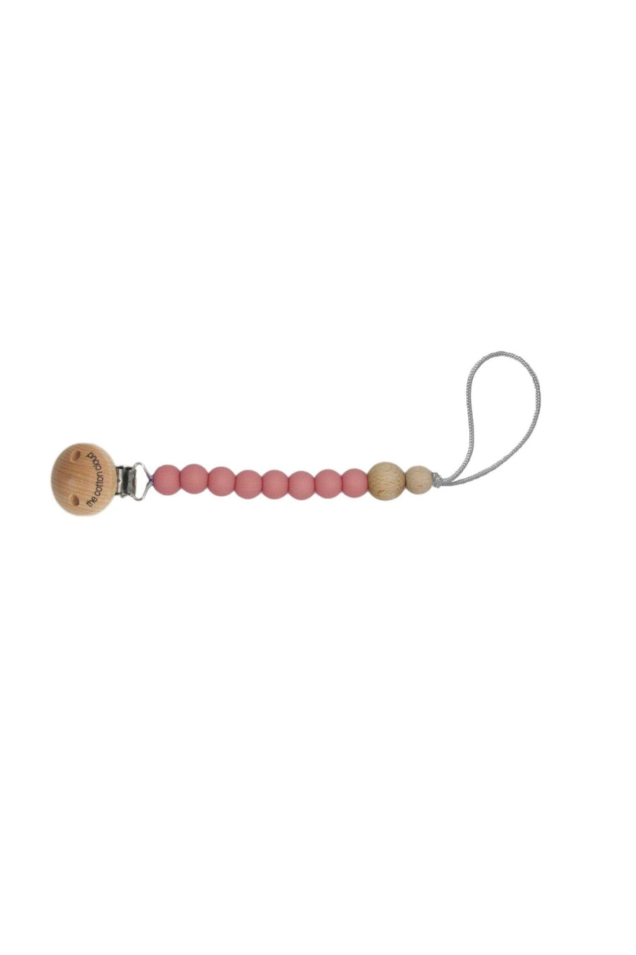 Schnullerkette Round aus Silikon Wild Rose - the cotton cloud
