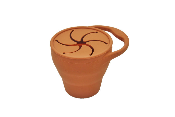 Snackbecher aus Silikon Caramel - the cotton cloud
