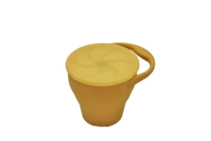 Snackbecher aus Silikon Mustard - the cotton cloud