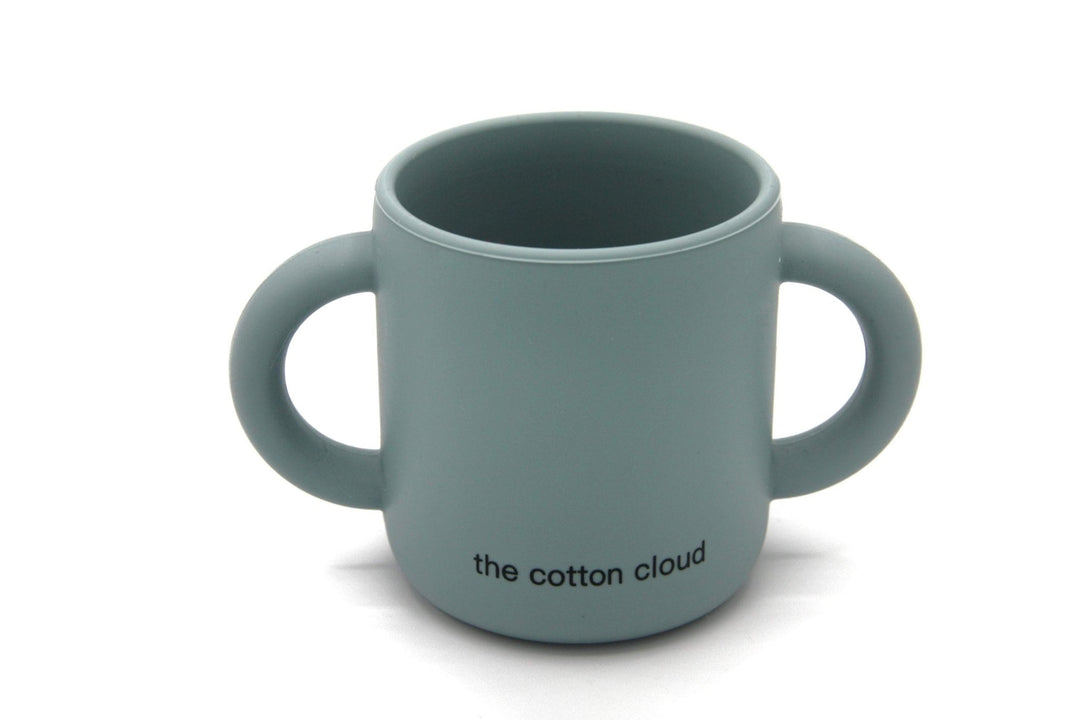 Trinklernbecher aus Silikon Jade - the cotton cloud